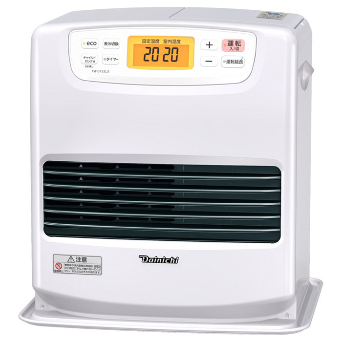 ダイニチ 石油ファンヒーター 木造10畳 鉄筋13畳 FW-3725LS-W ムーンホワイト