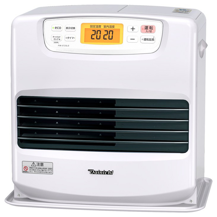 ダイニチ 石油ファンヒーター 木造15畳 鉄筋20畳 FW-5725LS-W ムーンホワイト