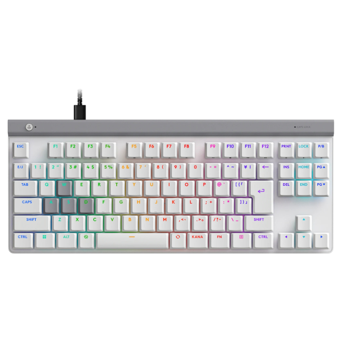 logicool 有線薄型 アナログゲーミングキーボード ロジクール G G515 RAPID TKL ロジクール G G515-TKL-RTWH ホワイト