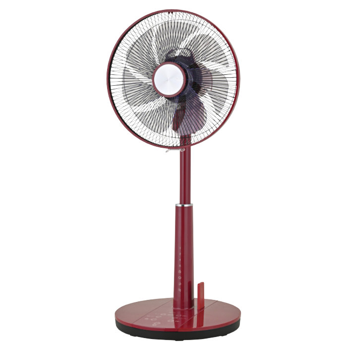 おおたけ フルリモコンリビングDC扇風機 GF-DC326FR-R レッド DCモーター 7枚羽根 リモコン付