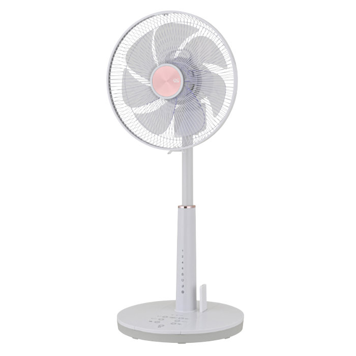 おおたけ フルリモコンリビングDC扇風機 GF-DC326FR-W ホワイト DCモーター 7枚羽根 リモコン付