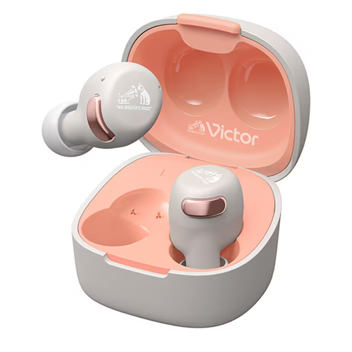 ビクター 完全ワイヤレスイヤホン HA-A30T2-P ピンク Victor