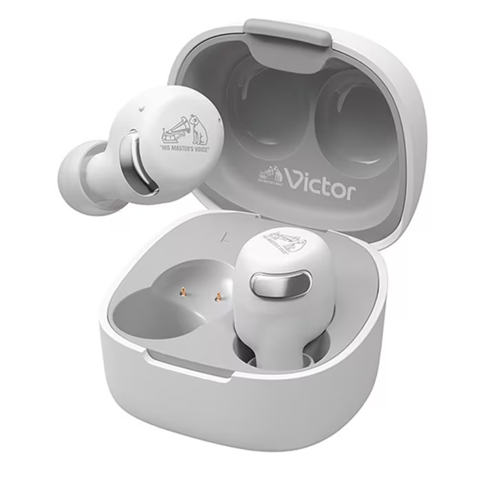 ビクター 完全ワイヤレスイヤホン HA-A30T2-W ホワイト Victor