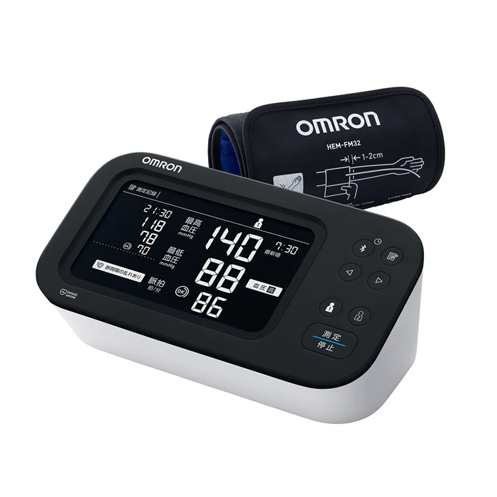 オムロン 上腕式血圧計 HCR-7728T 液晶バックライト機能あり OMRON