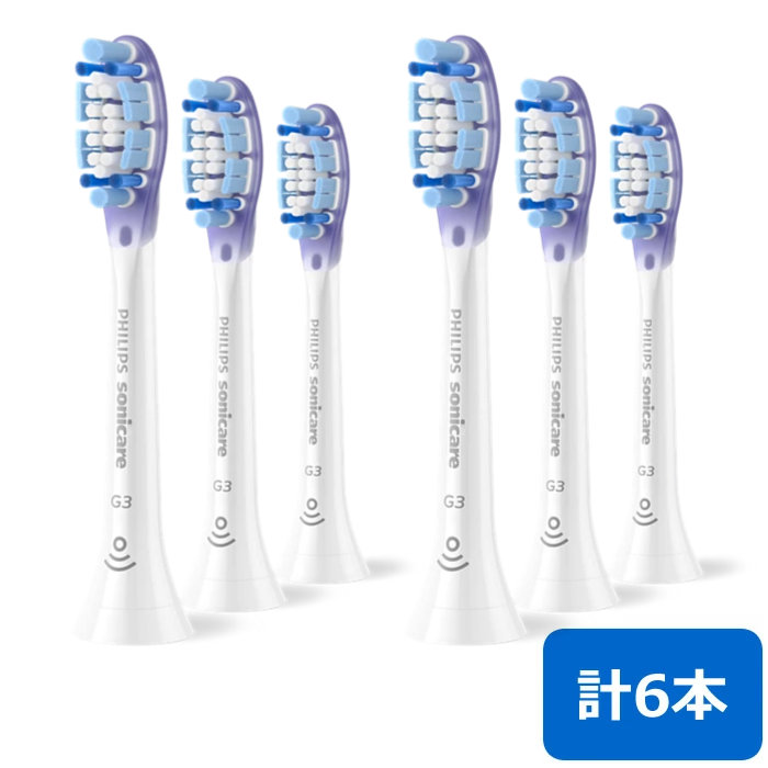 【2セット】フィリップス ソニッケアー専用 替えブラシ プレミアムガムケア ブラシヘッド HX9053/14 3本組×2セット(計6本) HX9053-14 ホワイト【メール便】