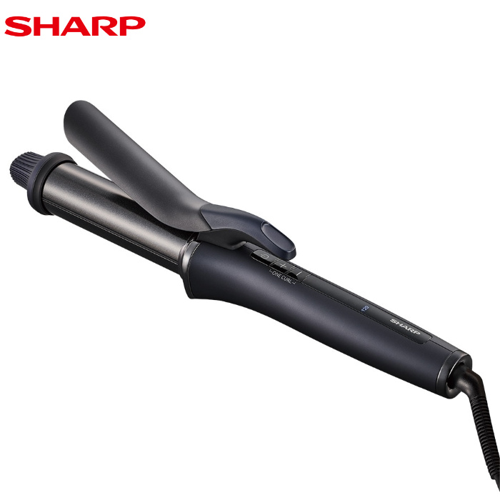 シャープ ダイヤリッジカールアイロン IB-C530-B ミッドナイトブラック SHARP