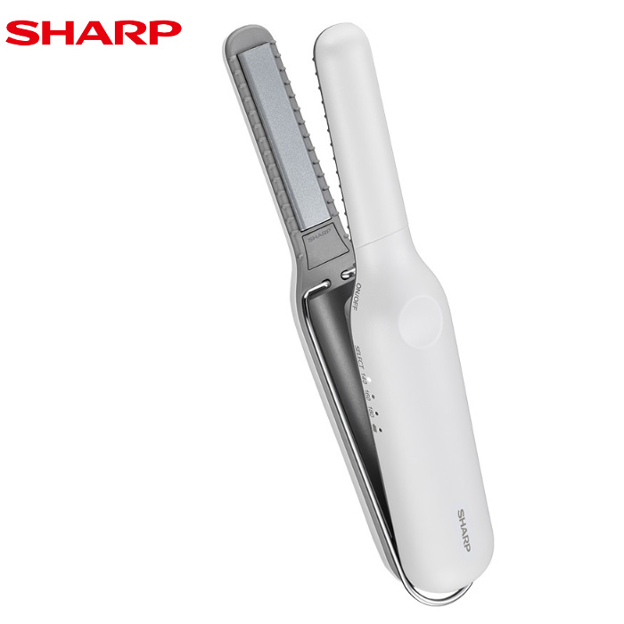 シャープ パワーモバイルコードレスアイロン IB-S510B-W ルミナスホワイト SHARP