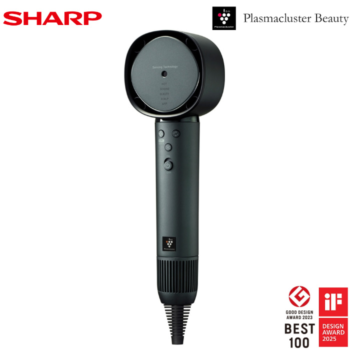 シャープ プラズマクラスタードレープフロードライヤー IB-WX902-G トワイライトグリーン SHARP