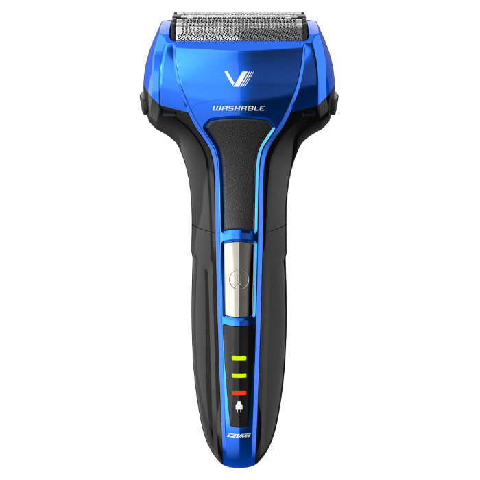 マクセルイズミ 往復式シェーバー ソリッドシリーズ 4枚刃モデル IZF-V543W-A ブルー