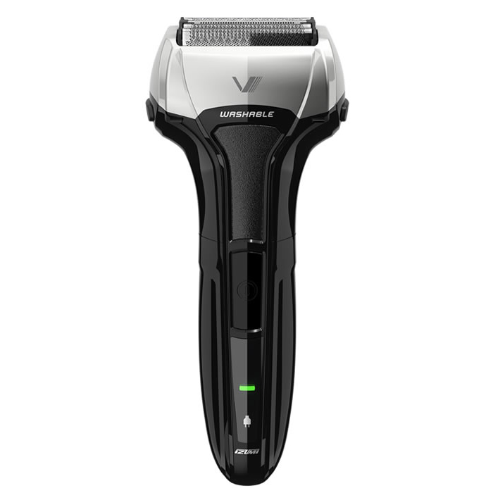 マクセルイズミ メンズシェーバー 4枚刃 ソリッドシリーズ ブリスタパック仕様 防水 IZF-VH552-S シルバー