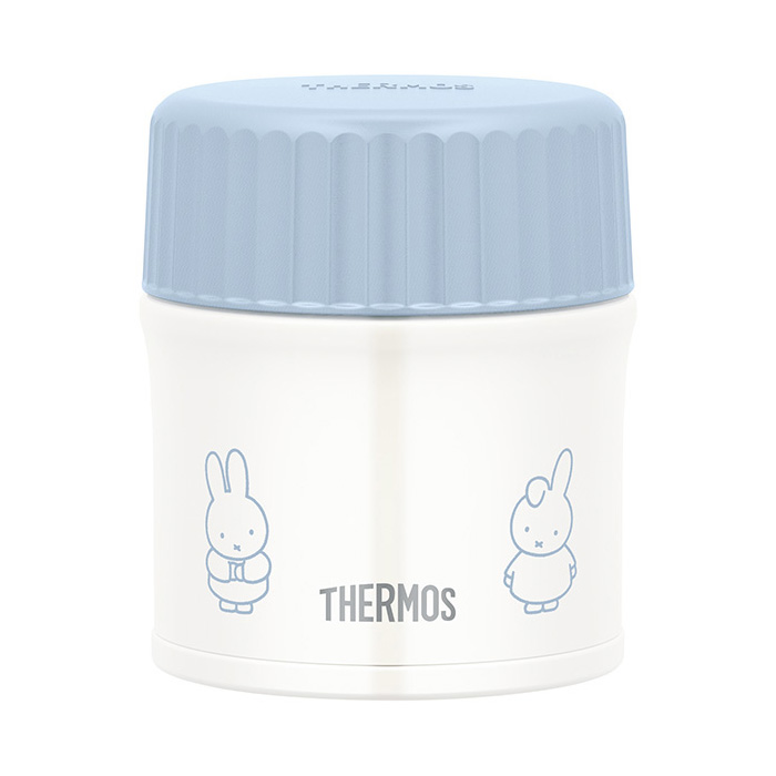 サーモス 真空断熱スープジャー 300ml アッシュブルー ミッフィー JBU-303B-ASB