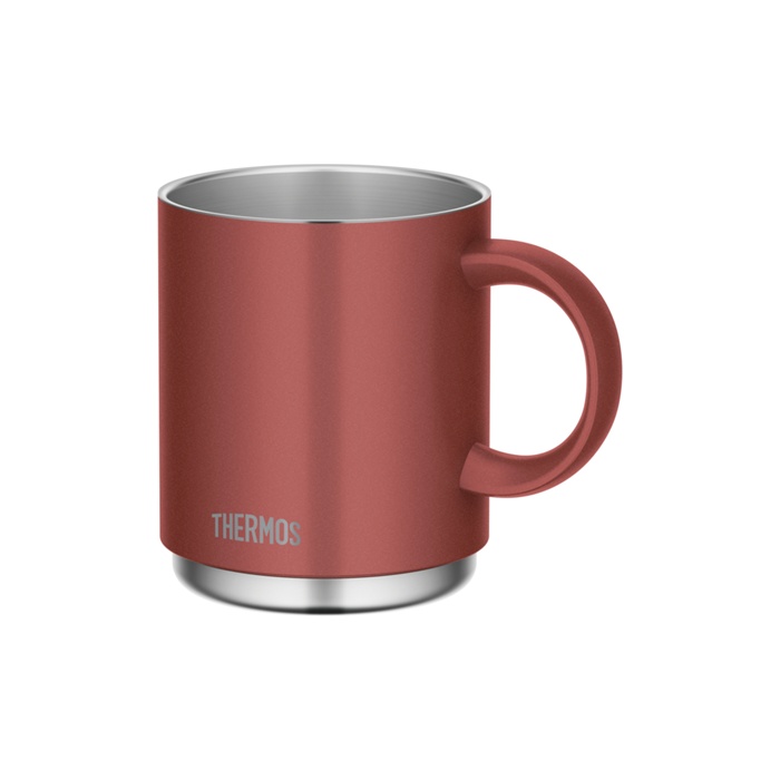 サーモス 真空断熱マグカップ 450ml ディープレッド JDS-452-DR THERMOS