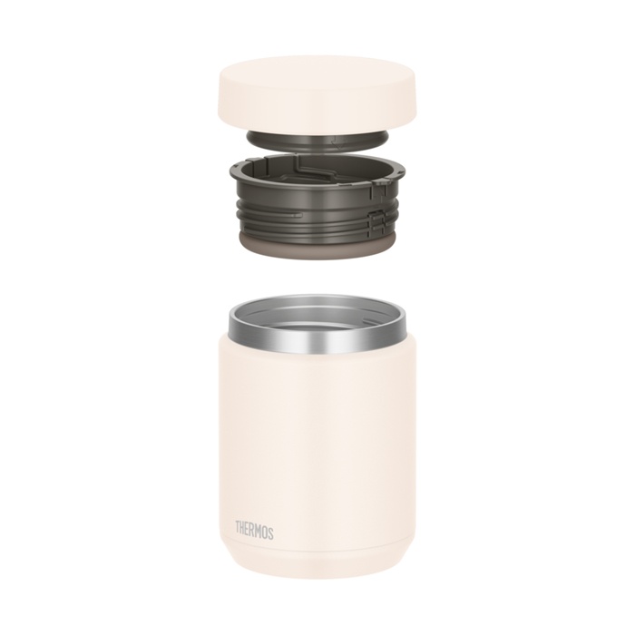 サーモス 真空断熱スープジャー 500ml クリームホワイト JED-501-CRW THERMOS
