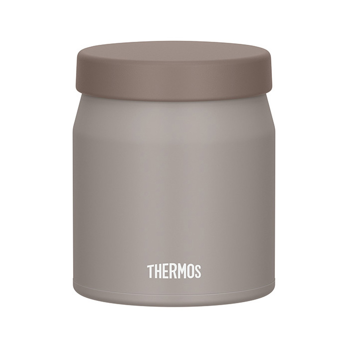 サーモス 真空断熱スープジャー 300ml グレージュ JEF-300-GG