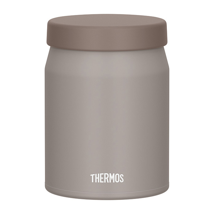 サーモス 真空断熱スープジャー 400ml グレージュ JEF-400-GG