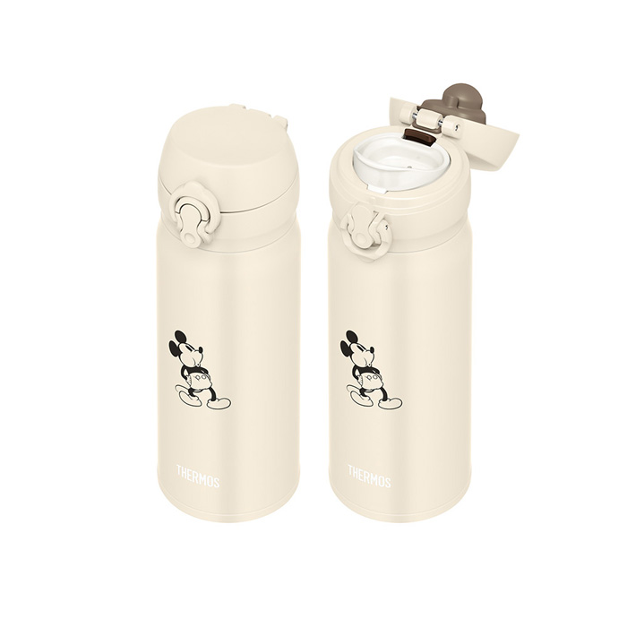 サーモス 真空断熱ケータイマグ 400ml ライトベージュ ミッキー JNL-406DS-LBE