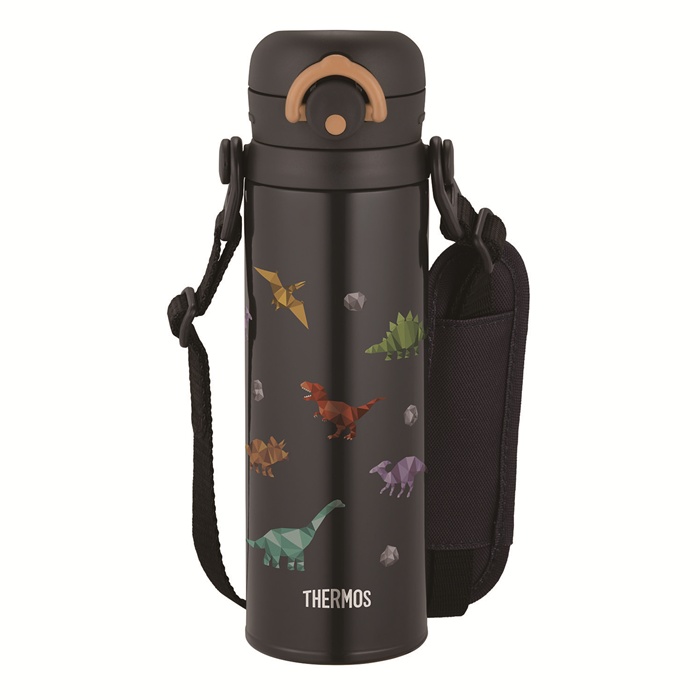 サーモス 真空断熱キッズケータイマグ 500ml ブラック JPF-500-BK 水筒