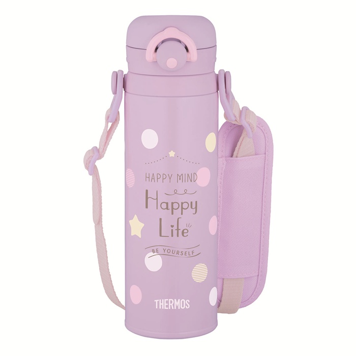 サーモス 真空断熱キッズケータイマグ 500ml パープルピンク JPF-500-PL-P 水筒