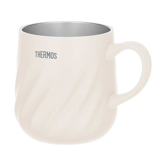 サーモス 真空断熱マグカップ 350ml アイボリー JTD-350-IV