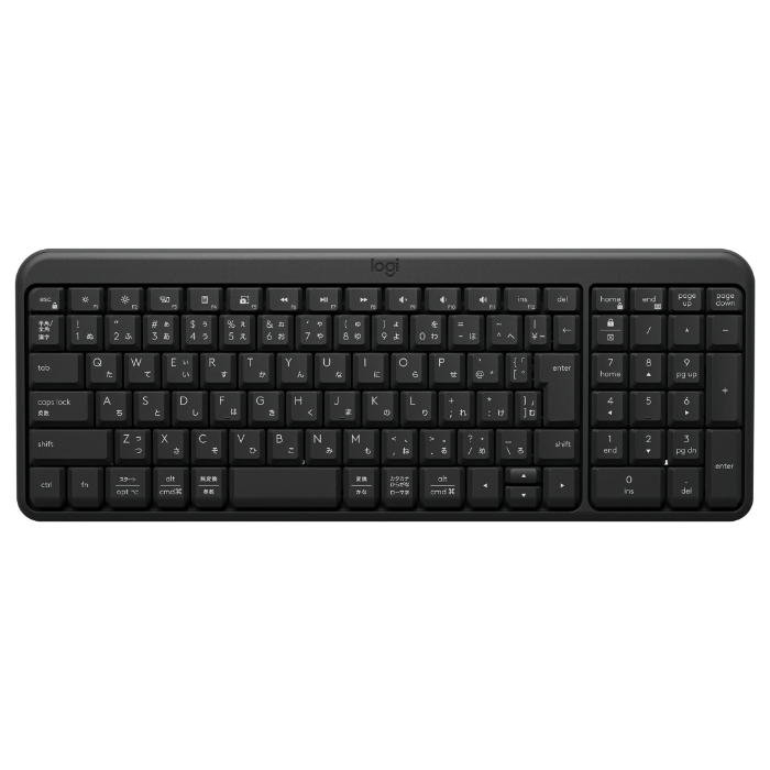logicool ワイヤレスキーボード K250 Compact Bluetooth Wireless Keyboard ロジクール K250BK ブッラク