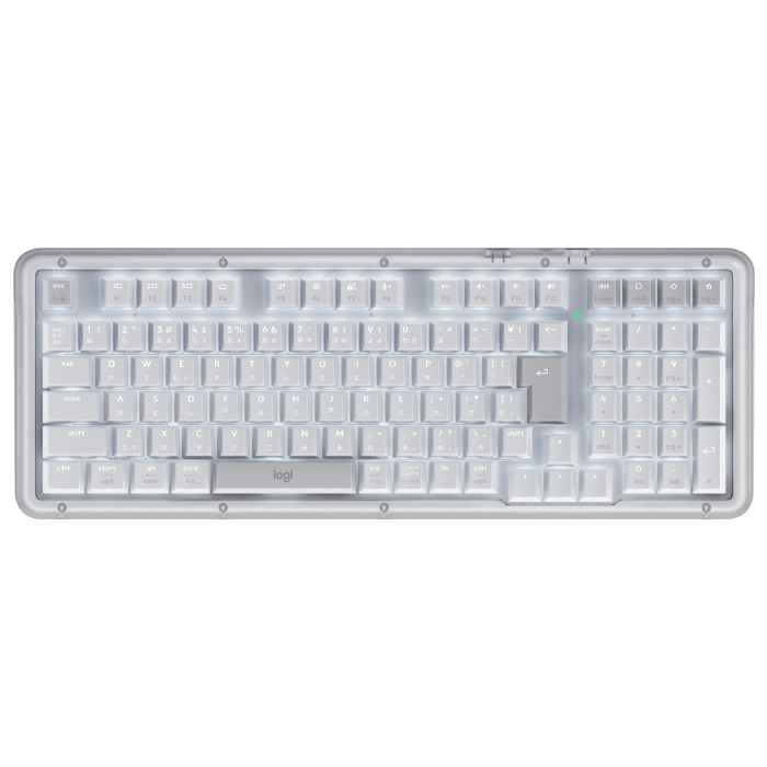 logicool メカニカルキーボード Alto Keys K98M ロジクール UniCushionガスケット構造 K98MOW オフホワイト