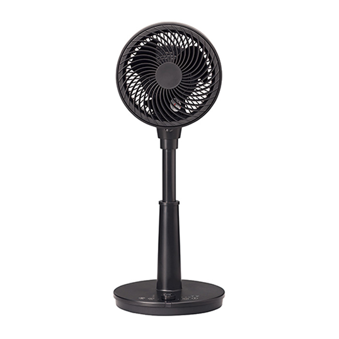 コイズミ サーキュレーター DCモーター搭載 KCF-1851-K ブラック リモコン付