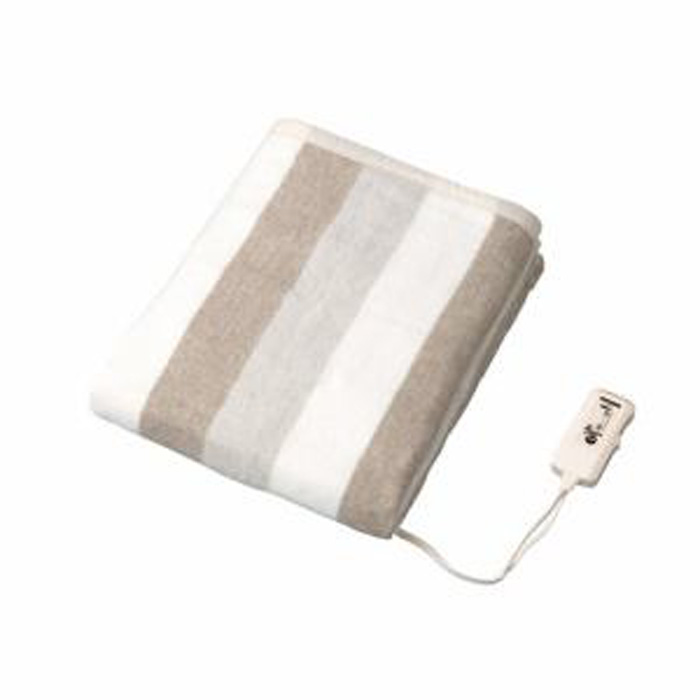 コイズミ 電気掛敷毛布 KDK-75258T 快眠タイマー搭載 水洗いOK KDK75258T 電気毛布