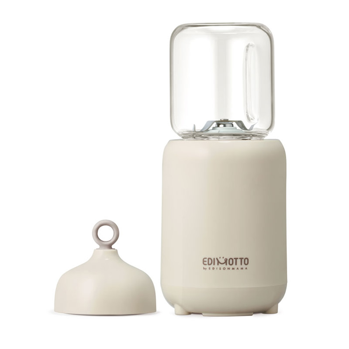 エジモット 離乳食ブレンダー パパっとクック KJ4307 ベージュ エジソン販売 EDIMOTTO