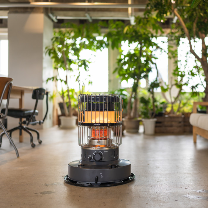 トヨトミ 対流形石油ストーブ ダブルクリーンタイプ KR-47A-H グレー TOYOTOMI