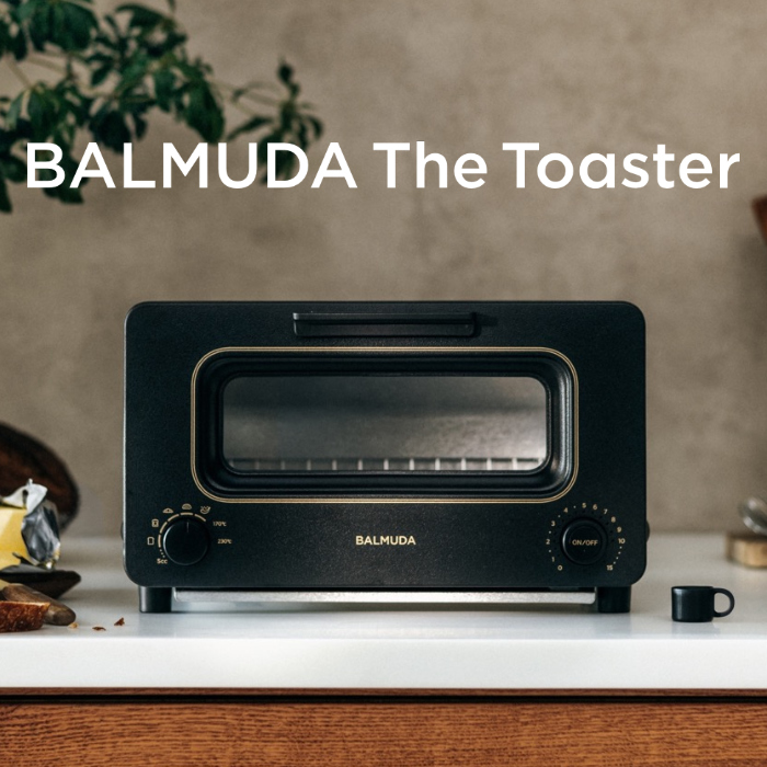バルミューダ ザ・トースター BALMUDA The Toaster スチームトースター KTT02JP-BK ブラック 2026年モデル