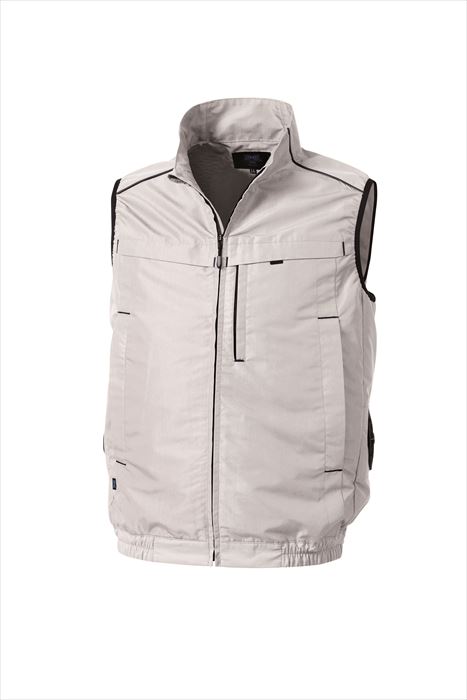 空調服（Ｒ） ベスト（横ファン） 3Lサイズ KU92320K30S5 シルバー