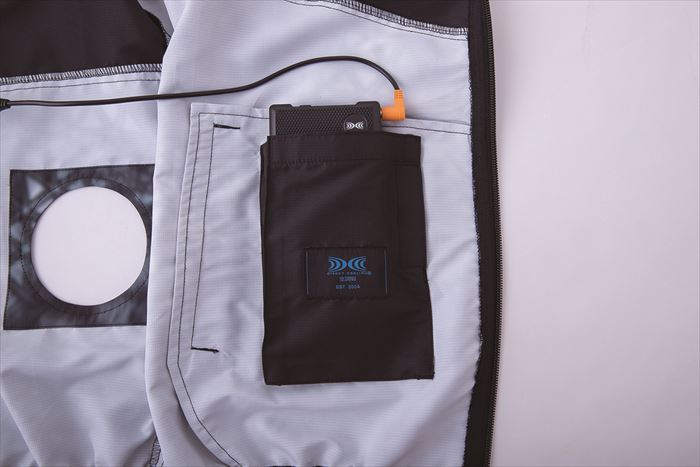 空調服(R) ベスト Lサイズ KU92424N80S3 ネイビー