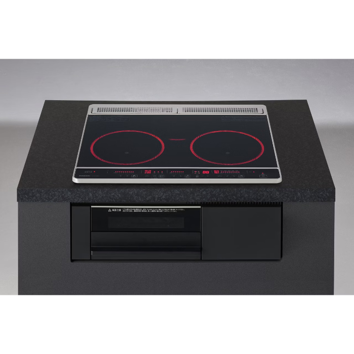 パナソニック IHクッキングヒーター 60cm ビルトインタイプ KZ-F1T6XKT ブラック/ブラック