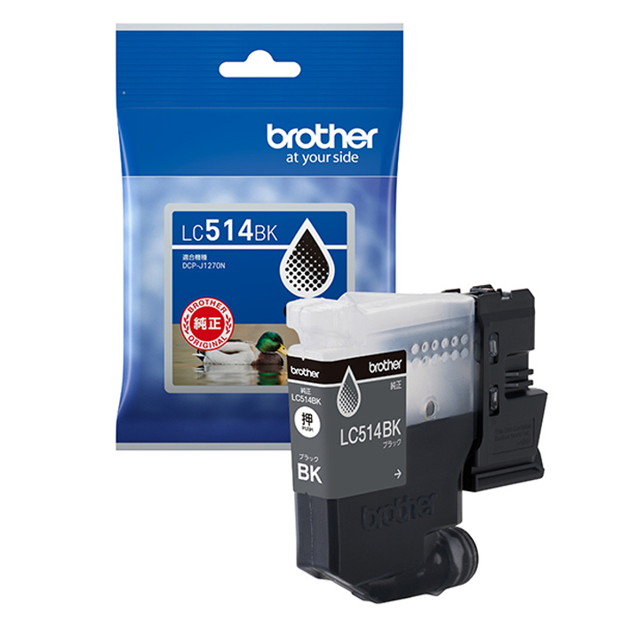 ブラザー 純正 LC514BK インクカートリッジ ブラック brother