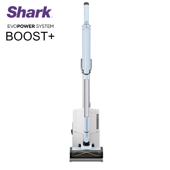 シャーク 掃除機 コードレススティッククリーナー Shark EVOPOWER SYSTEM BOOST+ 自動ゴミ収集ドック付き LC702JBL グレーシアブルー