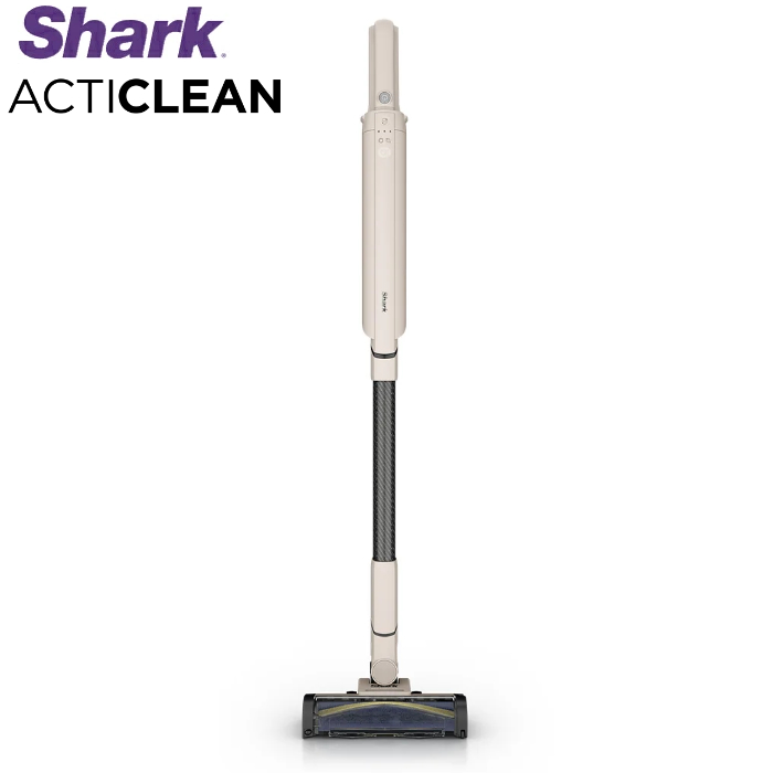 シャーク 掃除機 コードレススティッククリーナー Shark ActiClean 充電ドック付き LC800JWH ペタルベージュ