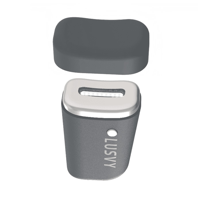 ナガオカ 超音波式目元ケア LEYEC1000 ダークグレー LEYEC1000DGR NAGAOKA