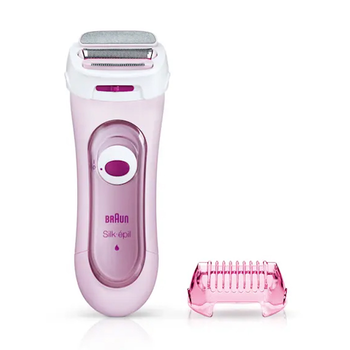 ブラウン レディースシェーバー シルク エピル 3in1 シェーバー トリミング 角質ケア LS5160R1 ピンク