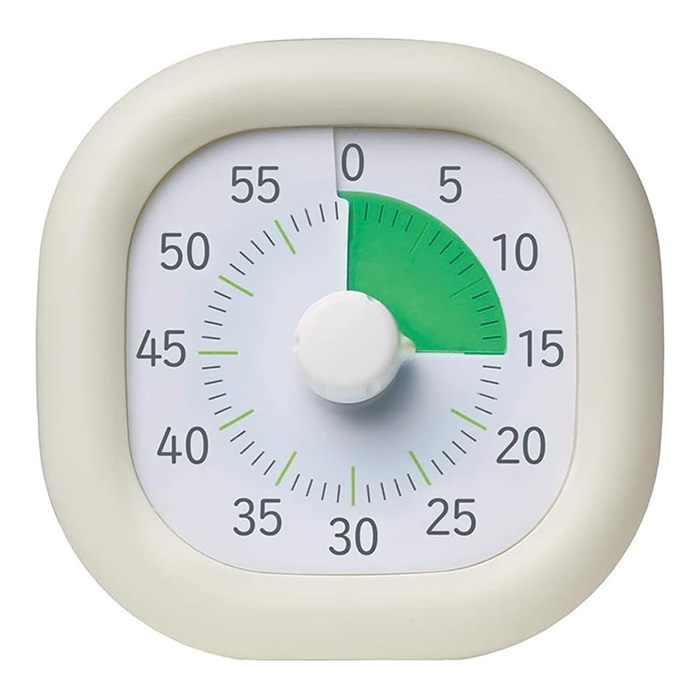 ソニック トキ・サポ 時っ感タイマー 10cm 色で時間の経過を実感 LV-3062-I アイボリー SONiC