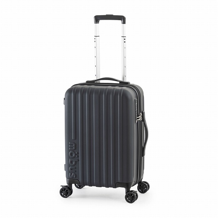 A.L.I ハードキャリーケース mobus モーブス 1～3泊 31L＋7L MBC-1912-18W-MBK マットブラック