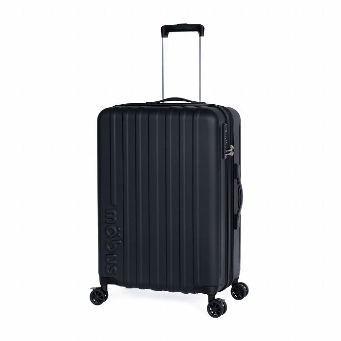 A.L.I ハードキャリーケース mobus モーブス 4～6泊 65L＋12L MBC-1912-24W-MBK マットブラック
