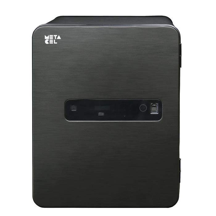 エーコー 耐火金庫 METACELシリーズ 2マルチロック式 MC-40PRHG ブラック Eiko