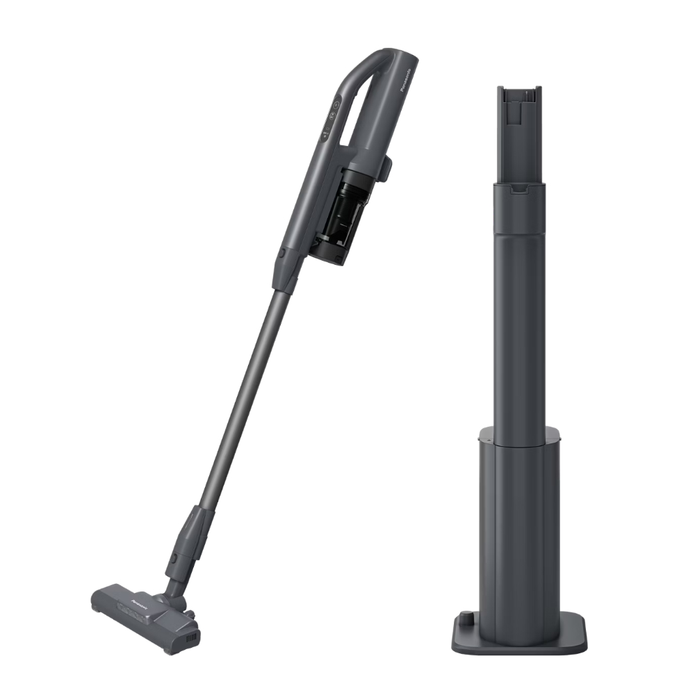 パナソニック 掃除機 セパレート型 コードレススティック掃除機 クリーンドック MC-NX500K-A ストーンブルー