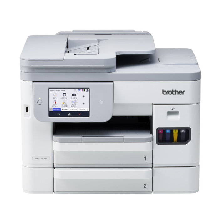 ブラザー プリンター A4ビジネスインクジェット複合機 MFC-J5115N グレー