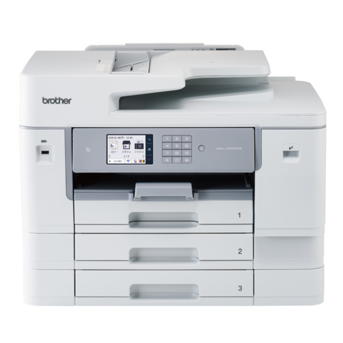 ブラザー プリンター PRIVIO プリビオ A3インクジェット複合機 MFC-J7610CDW グレー
