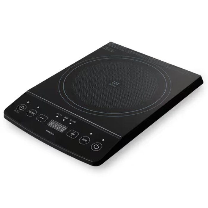 マクスゼン 卓上IHクッキングヒーター MIHS-TI140-BK ブラック