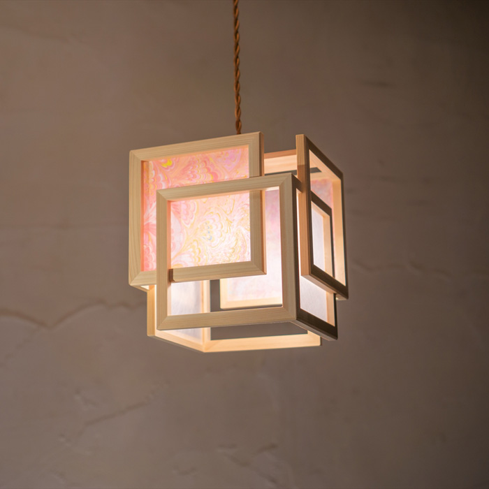 ペンダントライト MOP02-Fi Marmo Fiore 花 マルモ ペンダントライト 新洋電気 和風照明 和室 おしゃれ