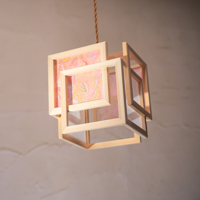 ペンダントライト MOP02-Fi Marmo Fiore 花 マルモ ペンダントライト 新洋電気 和風照明 和室 おしゃれ