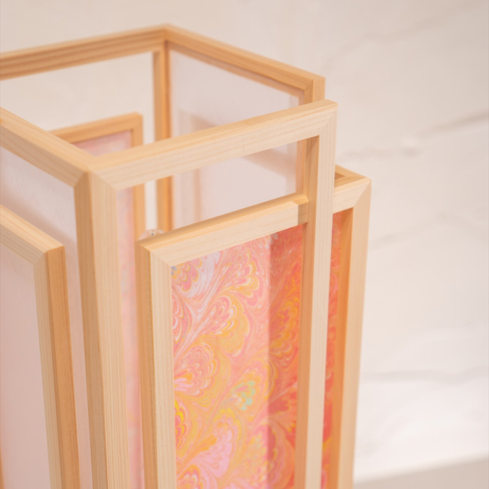 スタンドライト MOS04-Fi Marmo Fiore 花 マルモ スタンドライト 新洋電気 和風照明 和室 おしゃれ