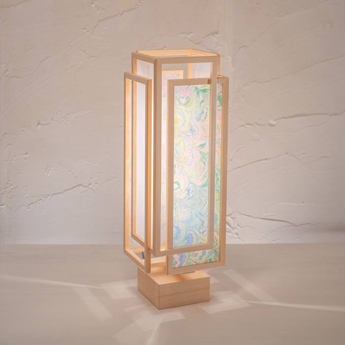 スタンドライト MOS04-Fo Marmo Foresta 森 マルモ スタンドライト 新洋電気 和風照明 和室 おしゃれ